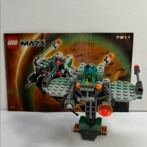 LEGO 7311 Life on Mars Alien Spaceship Complete with Manual and mini-fig